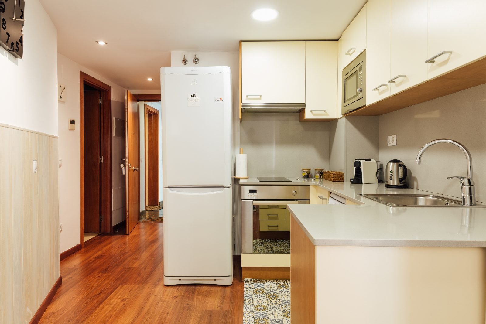 Cuina i passadís oberts