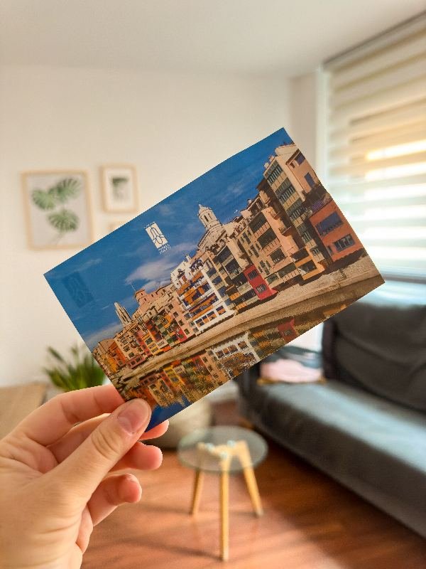 The Onyar riverside houses in Girona, next to the Old Town